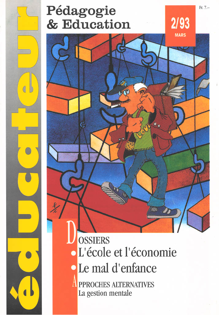 L'école et l'économie - Le mal d'enfance