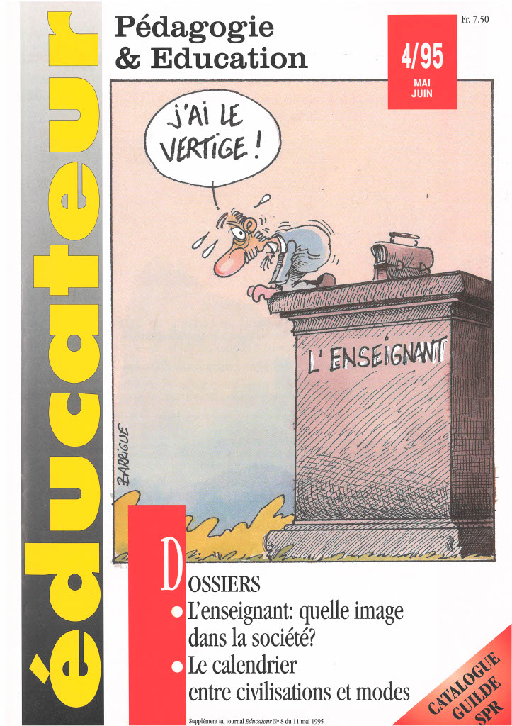 L'enseignant : quelle image dans la société