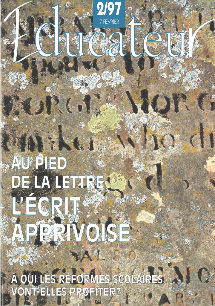 Au pied de la lettre. L'écrit apprivoisé