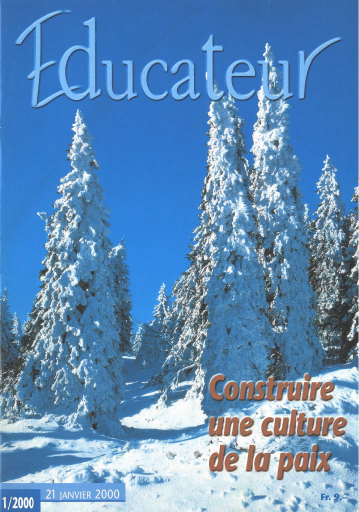 Construire une culture de la paix