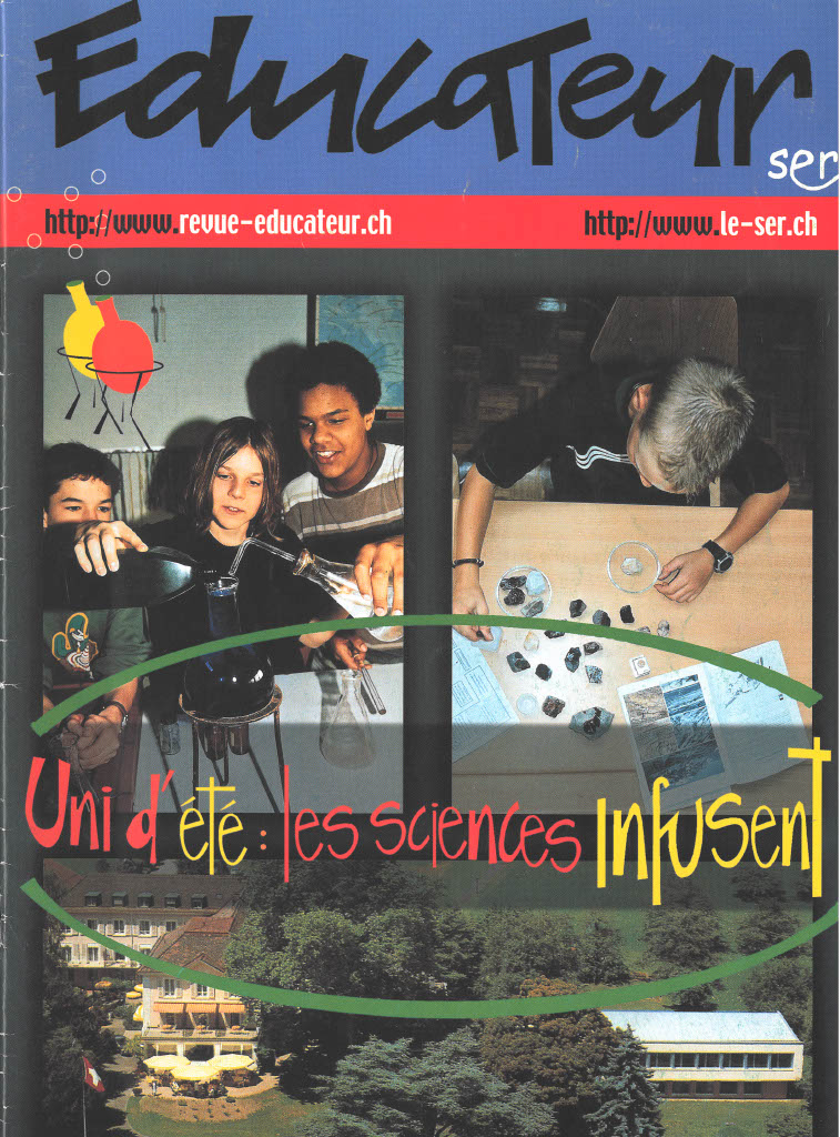 Uni d'été : les sciences infusent