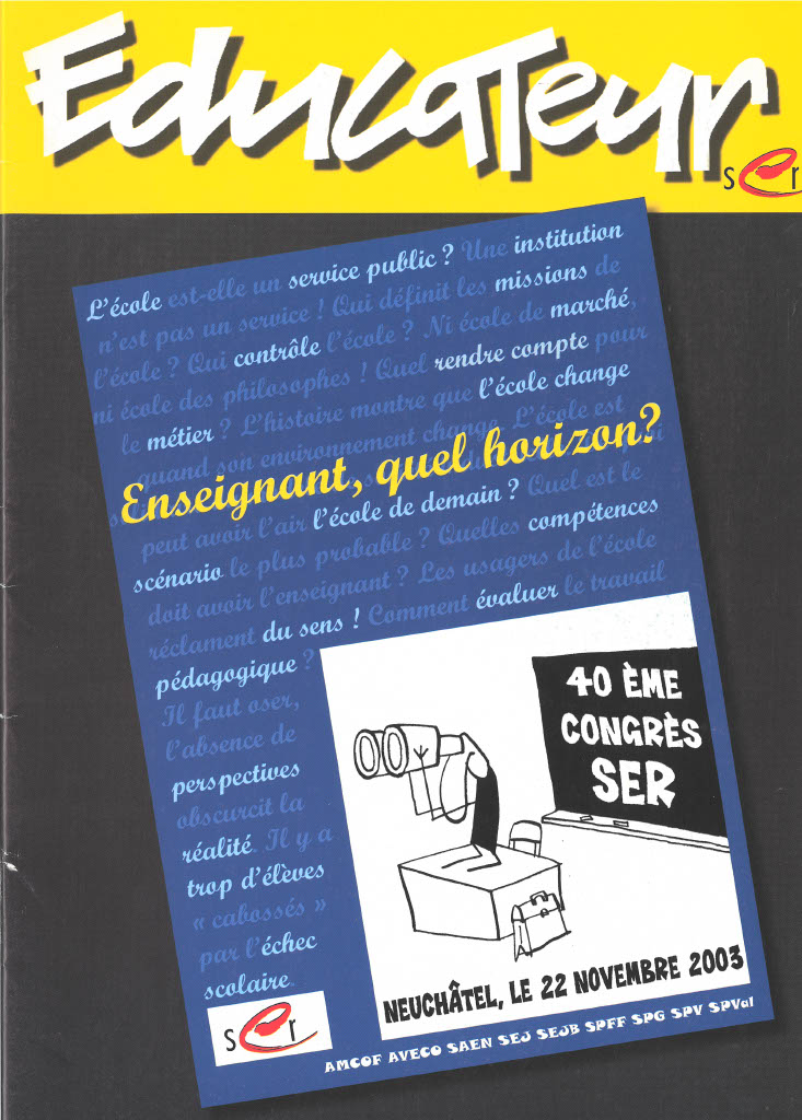 Enseignant, quel horizon ?