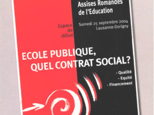 Ecole publique, quel contrat social?