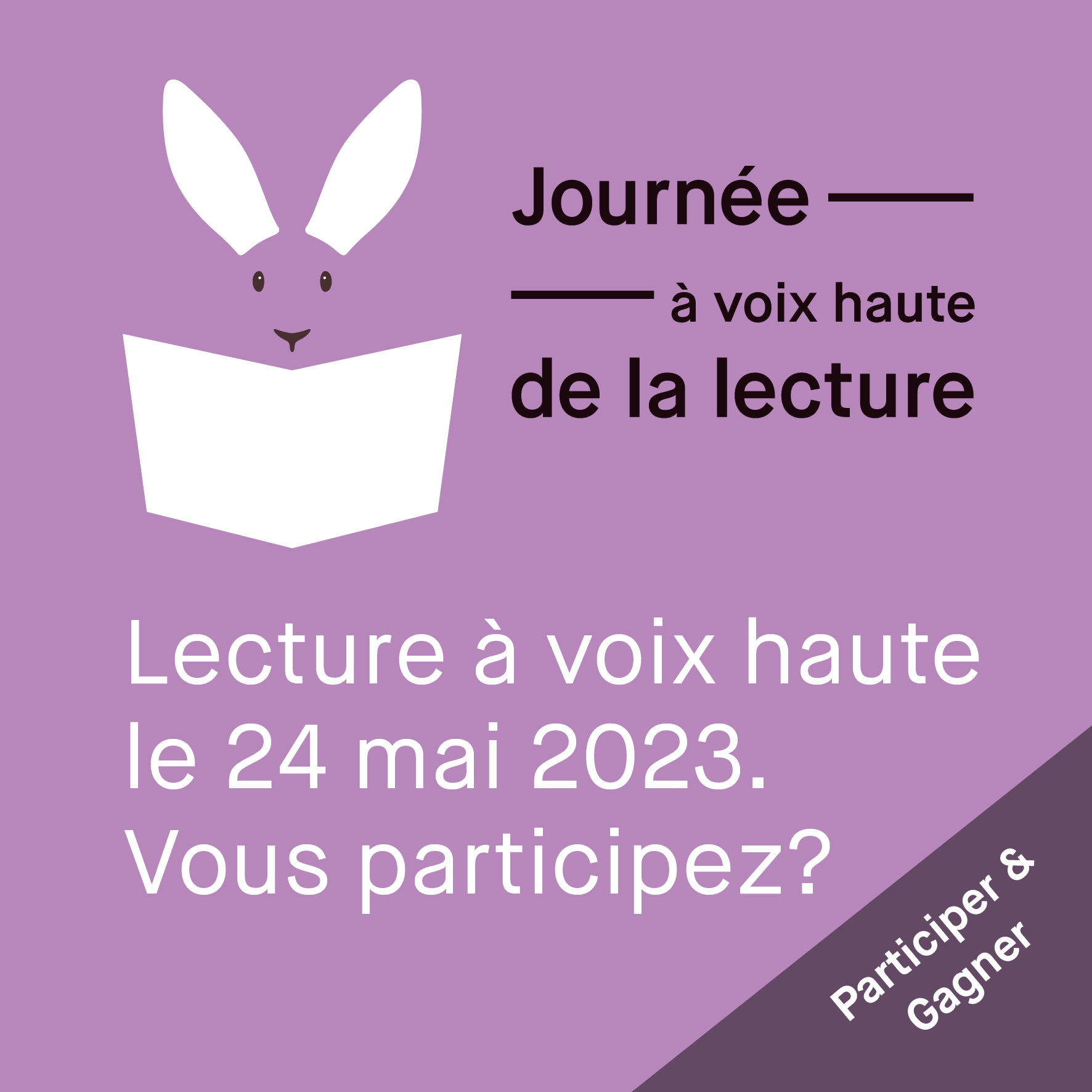 Journée de lecture à voix haute 2023