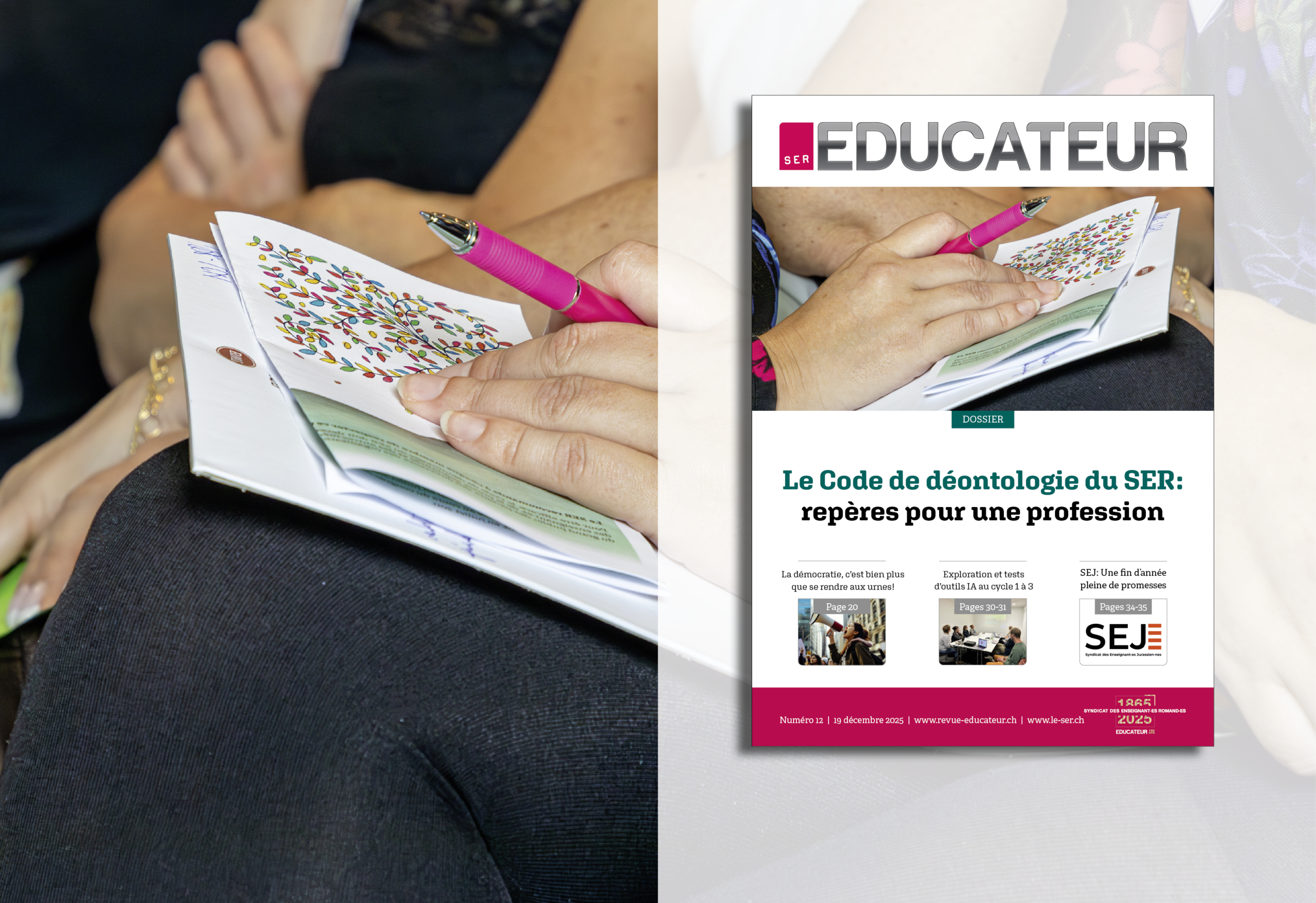 Le Code de déontologie du SER : repères pour une profession