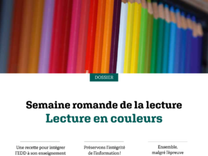 Semaine romande de la lecture – Lecture en couleurs